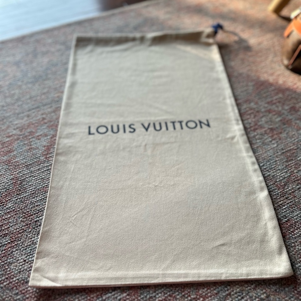 LOUIS VUITTON drawstring 20L X 12 w dust bag.